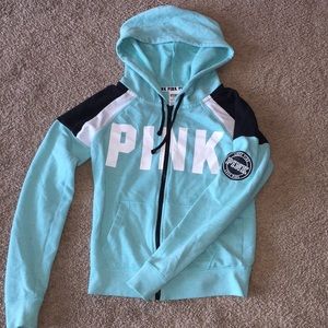Pink zip up